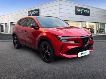 ALFA ROMEO CERTIFIED Alfa Romeo Junior 1.2 Ibrida 145ch Speciale E-dct6 occasion certifiée - Suv Hybride Rouge Brera Tri-couches/toit Noir - Annemasse - 3841944_3