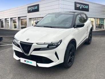 ALFA ROMEO CERTIFIED Alfa Romeo Junior 1.2 Ibrida 136ch Premium Dct6 occasion certifiée - Suv Hybride Blanc Sempione Pastel/toit Noir - Bourges - 3900668_1