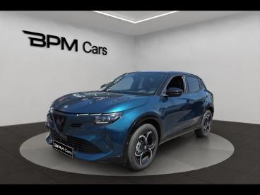 ALFA ROMEO CERTIFIED Alfa Romeo Junior 1.2 Ibrida 136ch Premium Dct6 Q4 occasion certifiée - Suv Hybride Bleu Navigli Métallisée/toit Noir - Orvault - 3975318_1