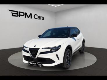 ALFA ROMEO CERTIFIED Alfa Romeo Junior 1.2 Ibrida 136ch Dct6 occasion certifiée - Suv Hybride Blanc Sempione Pastel/toit Noir - Bourges - 3988186_1