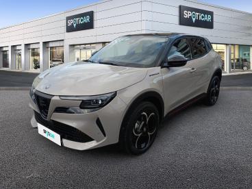 ALFA ROMEO CERTIFIED Alfa Romeo Junior 1.2 Ibrida 136ch Speciale Dct6 occasion certifiée - Suv Hybride Ivoire Scala Métallisée/toit Noir - Annecy - 4009357_1