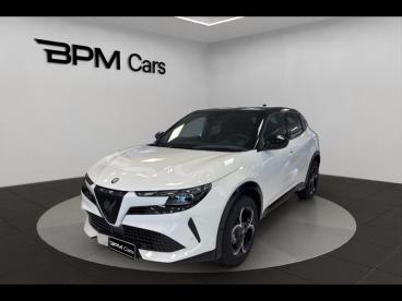 ALFA ROMEO CERTIFIED Alfa Romeo Junior 1.2 Ibrida 136ch Premium Dct6 Q4 occasion certifiée - Suv Hybride Blanc Sempione Pastel/toit Noir - Orleans Cedex 02 - 4030054_1