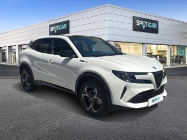 ALFA ROMEO CERTIFIED Alfa Romeo Junior 1.2 Ibrida 145ch Sport Speciale E-dct6 occasion certifiée - Suv Hybride Blanc Sempione Pastel/toit Noir - Nice - 4049601_3
