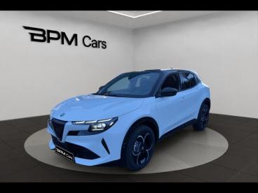 ALFA ROMEO CERTIFIED Alfa Romeo Junior 1.2 Ibrida 145ch Premium E-dct6 Q4 occasion certifiée - Suv Hybride Blanc Sempione Pastel/toit Noir - Orvault - 4062107_1