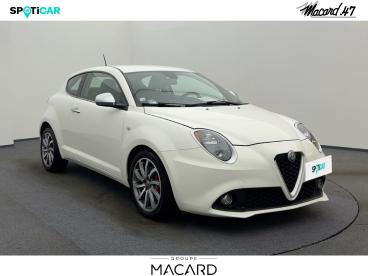SPOTICAR Alfa Romeo Mito 1.4 Tb Multiair 140ch Lusso Tct Stop&start Occasion - Citadine Essence Blanc (pastel) - Boe - 1204183065_3