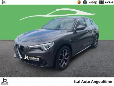 ALFA ROMEO CERTIFIED Alfa Romeo Stelvio 2.2 Diesel 210ch Ti Q4 At8 My20 occasion certifiée - Suv Diesel Gris Vesuvio Métallisée - Champniers - 3097892_1