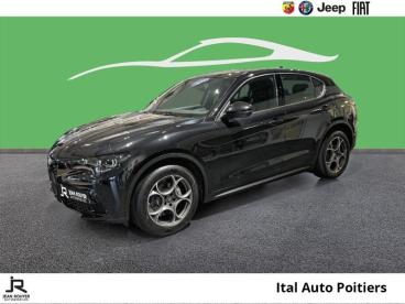 SPOTICAR Alfa Romeo Stelvio 2.2 Diesel 160ch Sprint At8 (malus Paye) Occasion - Suv-4x4 Diesel Noir Vulcano Métallisée - Poitiers - 1203361635_1