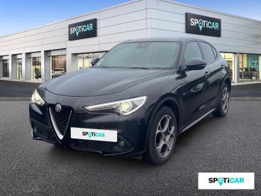 ALFA ROMEO CERTIFIED Alfa Romeo Stelvio 2.2 Diesel 210ch Turismo Q4 At8 My19 occasion certifiée - Suv Diesel Noir Vulcano Métallisée - Poitiers - 3385561_1