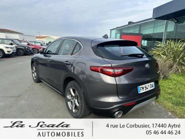 ALFA ROMEO CERTIFIED Alfa Romeo Stelvio 2.2 Diesel 160ch Super At8 My19 occasion certifiée - Suv Diesel Gris Vesuvio Métallisée - Aytre - 3439357_3