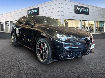 ALFA ROMEO CERTIFIED Alfa Romeo Stelvio 2.2 Diesel 210ch Veloce Q4 At8 occasion certifiée - Suv Diesel Noir Vulcano Métallisée - Annemasse - 3450541_3
