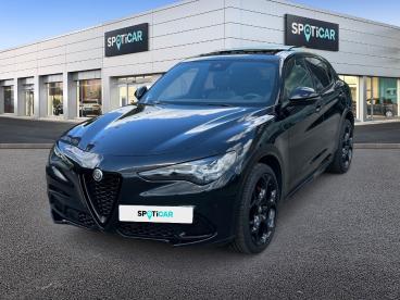 SPOTICAR Alfa Romeo Stelvio 2.2 210 Ch Q4 At8 Competizione Occasion - Suv-4x4 Diesel Noir Vulcano - Chatenoy Le Royal - 1203467183_1