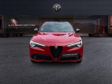 ALFA ROMEO CERTIFIED Alfa Romeo Stelvio 2.2 Diesel 210ch Estrema Q4 At8 My22 occasion certifiée - Suv Diesel Rouge - Bourgoin-jallieu - 3496795_2