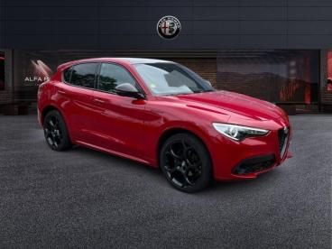 ALFA ROMEO CERTIFIED Alfa Romeo Stelvio 2.2 Diesel 210ch Estrema Q4 At8 My22 occasion certifiée - Suv Diesel Rouge - Bourgoin-jallieu - 3496795_3