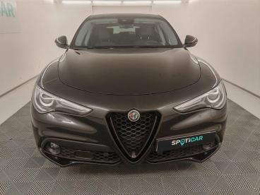 SPOTICAR Alfa Romeo Stelvio 2.2 Diesel 190ch Sprint Q4 At8 My21 Occasion - Suv-4x4 Diesel Noir Vulcano Métallisée - Aubiere - 1203498645_2