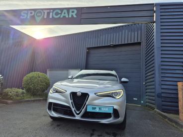SPOTICAR Alfa Romeo Stelvio 2.9 V6 510ch At8 Q4 Quadrifoglio Occasion - Suv-4x4 Essence Gris Clair - Mauges-sur-loire - 1203511225_1
