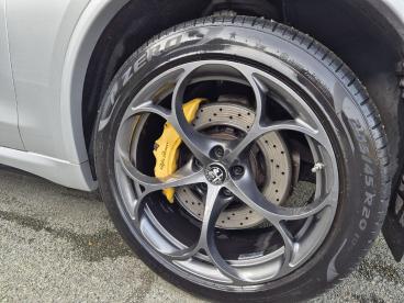 SPOTICAR Alfa Romeo Stelvio 2.9 V6 510ch At8 Q4 Quadrifoglio Occasion - Suv-4x4 Essence Gris Clair - Mauges-sur-loire - 1203511225_3