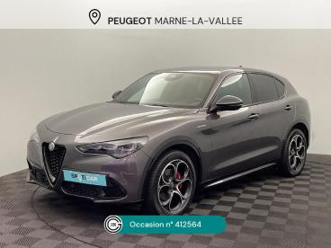 SPOTICAR Alfa Romeo Stelvio 2.2 160 Ch At8 Sprint Occasion - Suv-4x4 Diesel Gris Fonce - Montevrain - 1203555823_1