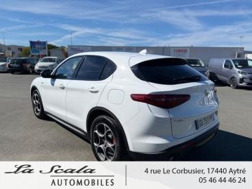 ALFA ROMEO CERTIFIED Alfa Romeo Stelvio 2.2 Diesel 190ch Sprint At8 My20 occasion certifiée - Suv Diesel Blanc Alfa Pastel - Aytre - 3593391_3