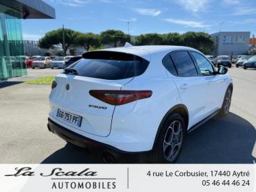 ALFA ROMEO CERTIFIED Alfa Romeo Stelvio 2.2 Diesel 190ch Sprint At8 My20 occasion certifiée - Suv Diesel Blanc Alfa Pastel - Aytre - 3593391_4