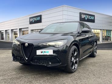 ALFA ROMEO CERTIFIED Alfa Romeo Stelvio 2.2 Diesel 160ch Competizione At8 occasion certifiée - Suv Diesel Noir Vulcano Métallisée - Luisant - 3595213_1