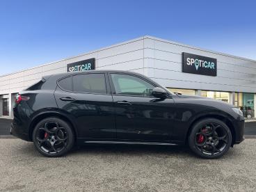 ALFA ROMEO CERTIFIED Alfa Romeo Stelvio 2.2 Diesel 160ch Competizione At8 occasion certifiée - Suv Diesel Noir Vulcano Métallisée - Luisant - 3595213_4
