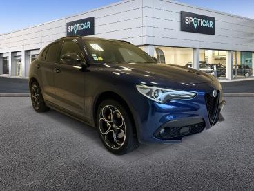 ALFA ROMEO CERTIFIED Alfa Romeo Stelvio 2.2 Diesel 210ch Sport Edition Q4 At8 My19 occasion certifiée - Suv Diesel Bleu Montecarlo - Annemasse - 3612749_3
