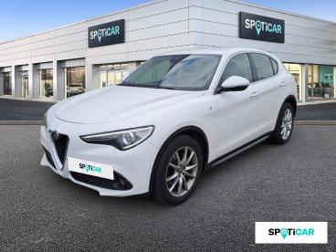 ALFA ROMEO CERTIFIED Alfa Romeo Stelvio 2.2 Diesel 190ch Ti At8 My21 occasion certifiée - Suv Diesel Blanc Alfa Pastel - Champniers - 3621305_1