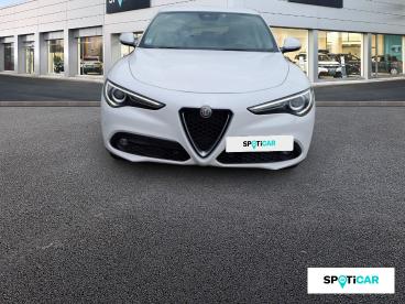ALFA ROMEO CERTIFIED Alfa Romeo Stelvio 2.2 Diesel 190ch Ti At8 My21 occasion certifiée - Suv Diesel Blanc Alfa Pastel - Champniers - 3621305_2