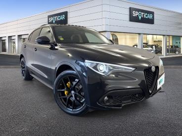 SPOTICAR Alfa Romeo Stelvio 2.2 Diesel 210ch Veloce Q4 At8 My21 Occasion - Suv-4x4 Diesel Noir Vulcano Métallisée - Dechy - 1203622769_3