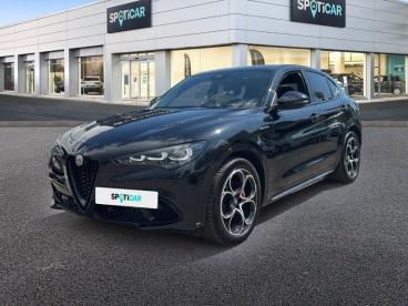 ALFA ROMEO CERTIFIED Alfa Romeo Stelvio 2.2 Diesel 160ch Veloce At8 occasion certifiée - Suv Diesel Noir Vulcano Métallisée - Nice - 3647707_1