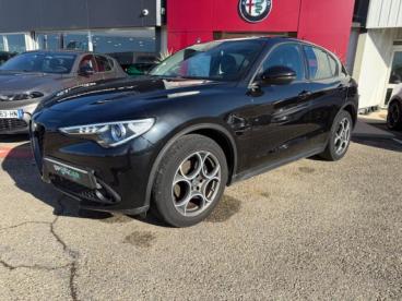 ALFA ROMEO CERTIFIED Alfa Romeo Stelvio 2.2 Diesel 190ch Sprint Q4 At8 My20 10cv occasion certifiée - Suv Diesel Noir Vulcano Métallisée - Arles Cedex - 3657219_1