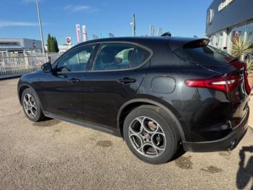 ALFA ROMEO CERTIFIED Alfa Romeo Stelvio 2.2 Diesel 190ch Sprint Q4 At8 My20 10cv occasion certifiée - Suv Diesel Noir Vulcano Métallisée - Arles Cedex - 3657219_3
