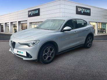 SPOTICAR Alfa Romeo Stelvio 2.2 Diesel 190ch Super Q4 At8 My22 Occasion - Suv-4x4 Diesel Bleu Adriatico - St-amand-les-eaux - 1203659441_1