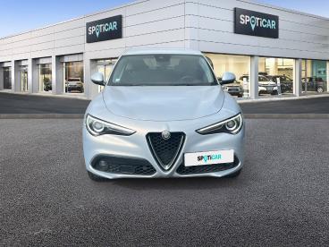SPOTICAR Alfa Romeo Stelvio 2.2 Diesel 190ch Super Q4 At8 My22 Occasion - Suv-4x4 Diesel Bleu Adriatico - St-amand-les-eaux - 1203659441_2