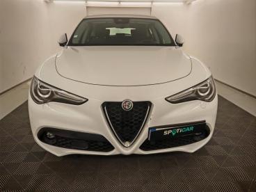 ALFA ROMEO CERTIFIED Alfa Romeo Stelvio 2.2 Diesel 190ch Super Q4 At8 My21 occasion certifiée - Suv Diesel Blanc Alfa Pastel - Aubiere - 3674865_2