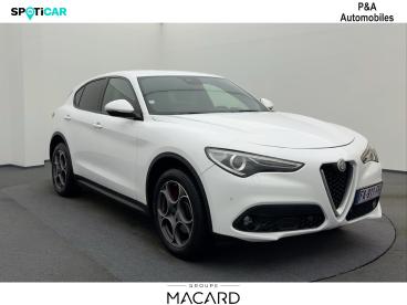 SPOTICAR Alfa Romeo Stelvio 2.2 Diesel 210ch Sport Edition Q4 At8 My19 Occasion - Suv-4x4 Diesel Blanc - Montauban - 1203687407_4