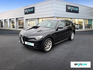 ALFA ROMEO CERTIFIED Alfa Romeo Stelvio 2.2 Diesel 190ch Executive Q4 At8 My19 occasion certifiée - Suv Diesel Noir Vulcano Métallisée - Poitiers - 3689468_1