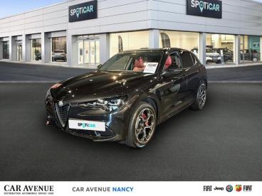 SPOTICAR Alfa Romeo Stelvio 2.2 Diesel 210ch Veloce Q4 At8 Occasion - Suv-4x4 Diesel Noir Vulcano Métallisée - Metz - 1203705871_1