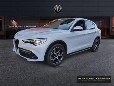 ALFA ROMEO CERTIFIED Alfa Romeo Stelvio 2.2 Diesel 190ch Sprint Q4 At8 My22 occasion certifiée - Suv Diesel Gris Panarea Métallisée - Montpellier Cedex 3 - 3715537_1