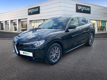 SPOTICAR Alfa Romeo Stelvio 2.2 Diesel 150ch Super At8 Occasion - Suv-4x4 Diesel Noir Vulcano Métallisée - Charleville Mezieres - 1203716902_1