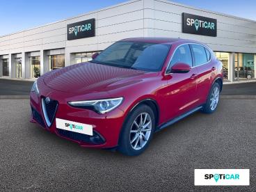 ALFA ROMEO CERTIFIED Alfa Romeo Stelvio 2.2 Diesel 190ch Ti At8 My20 occasion certifiée - Suv Diesel Rouge - Champniers - 3719126_1