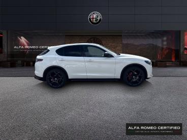 ALFA ROMEO CERTIFIED Alfa Romeo Stelvio 2.2 Diesel 210ch Veloce Q4 At8 occasion certifiée - Suv Diesel Blanc Monterossa Pastel - Luisant - 3719161_4
