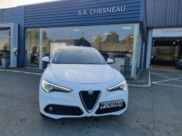 SPOTICAR Alfa Romeo Stelvio 2.2 Diesel 180ch At8 Stelvio Occasion - Suv-4x4 Diesel Blanc - Segre-en-anjou Bleu - 1203725663_1