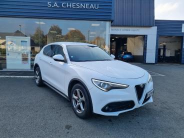 SPOTICAR Alfa Romeo Stelvio 2.2 Diesel 180ch At8 Stelvio Occasion - Suv-4x4 Diesel Blanc - Segre-en-anjou Bleu - 1203725663_2