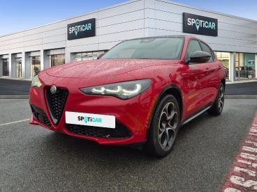 ALFA ROMEO CERTIFIED Alfa Romeo Stelvio 2.2 Diesel 210ch Veloce Q4 At8 occasion certifiée - Suv Diesel Rouge - Orvault - 3736555_1