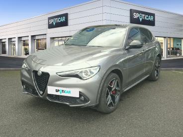 ALFA ROMEO CERTIFIED Alfa Romeo Stelvio 2.2 Diesel 210ch Ti Q4 At8 My20 occasion certifiée - Suv Diesel Rouge - Amilly - 3750675_1