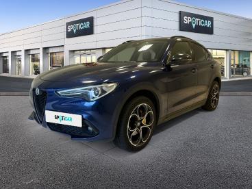 ALFA ROMEO CERTIFIED Alfa Romeo Stelvio 2.2 Diesel 210ch Sport Edition Q4 At8 My19 occasion certifiée - Suv Diesel Bleu Montecarlo - Annemasse - 3769373_1