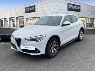 ALFA ROMEO CERTIFIED Alfa Romeo Stelvio 2.2 Diesel 190ch Super At8 My20 occasion certifiée - Suv Diesel Blanc Alfa Pastel - Bourges - 3773971_1