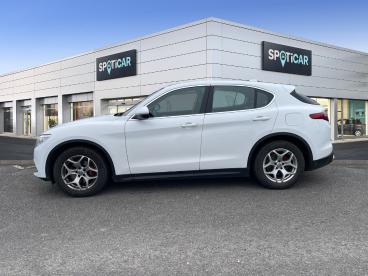 ALFA ROMEO CERTIFIED Alfa Romeo Stelvio 2.2 Diesel 190ch Super At8 My20 occasion certifiée - Suv Diesel Blanc Alfa Pastel - Bourges - 3773971_4
