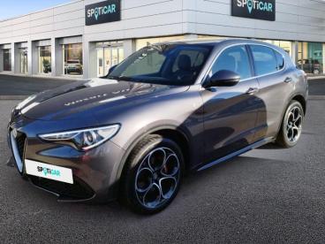 ALFA ROMEO CERTIFIED Alfa Romeo Stelvio 2.0t 280ch Ti Q4 At8 My20 occasion certifiée - Suv Essence Gris Stromboli - Nice - 3805880_1